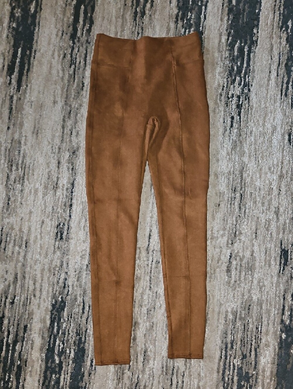 SPANX Chocolate Brown High-Waist Shaping Leggings
